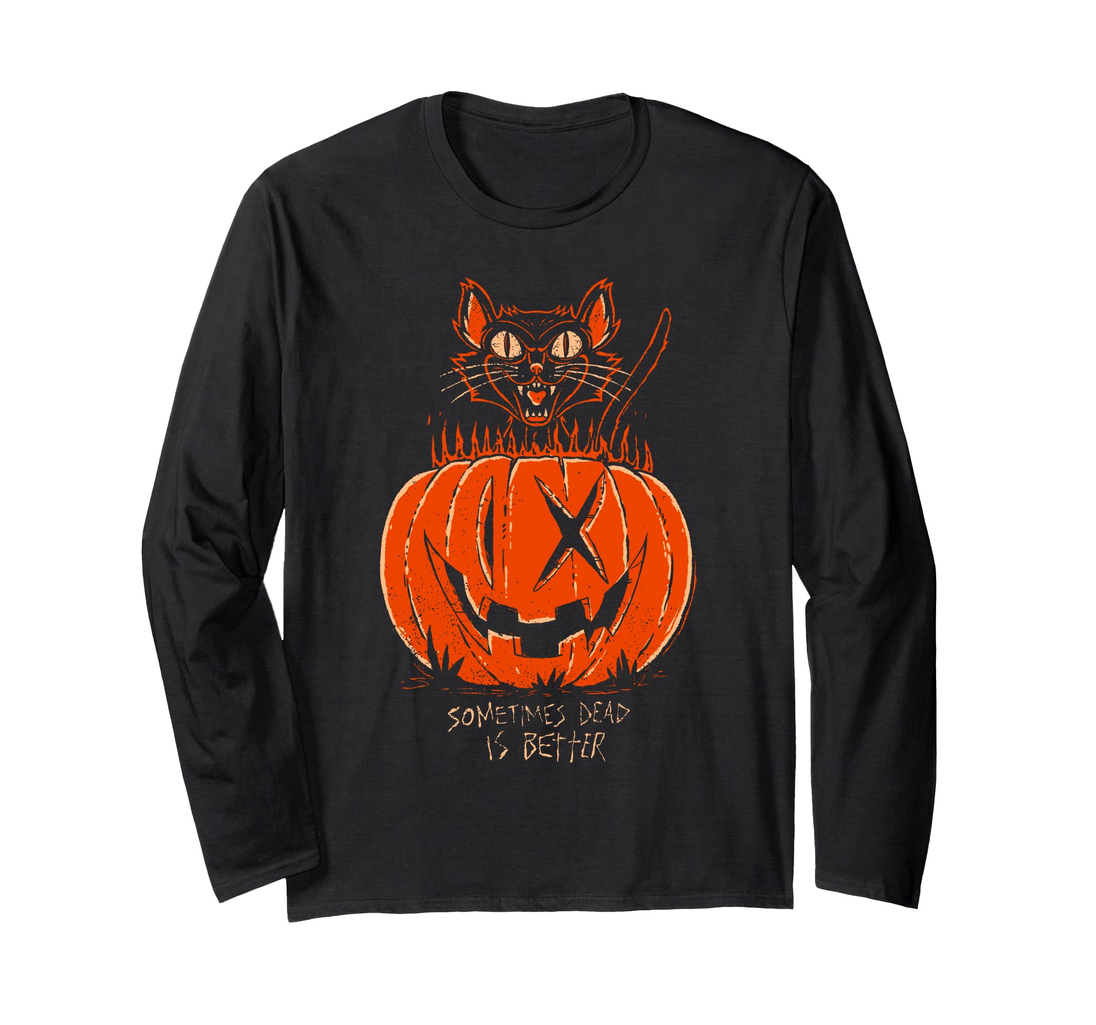 Ice Nine Kills – Halloween Cat Long Sleeve T-Shirt