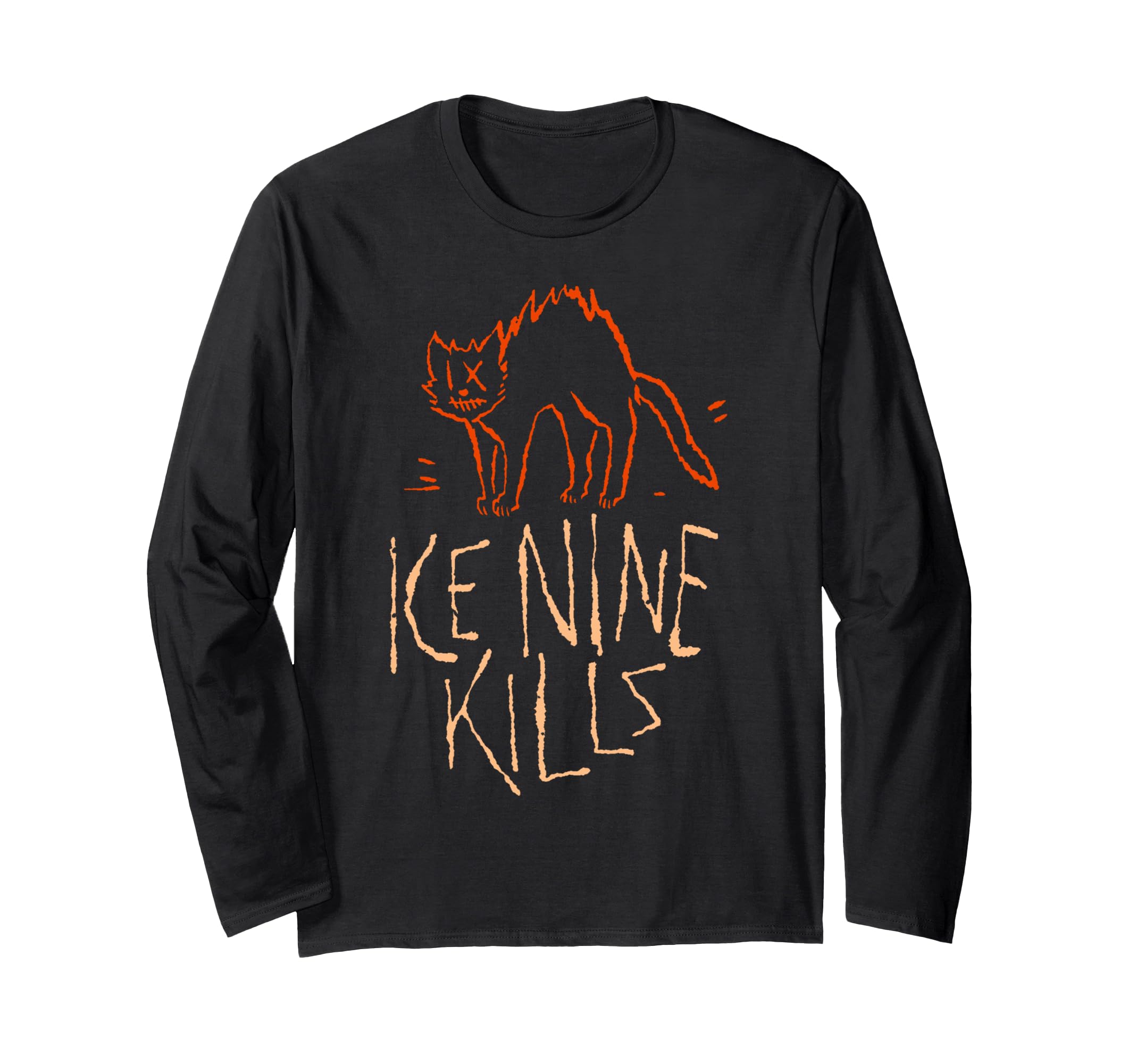 Ice Nine Kills – INK Halloween Cat Long Sleeve T-Shirt