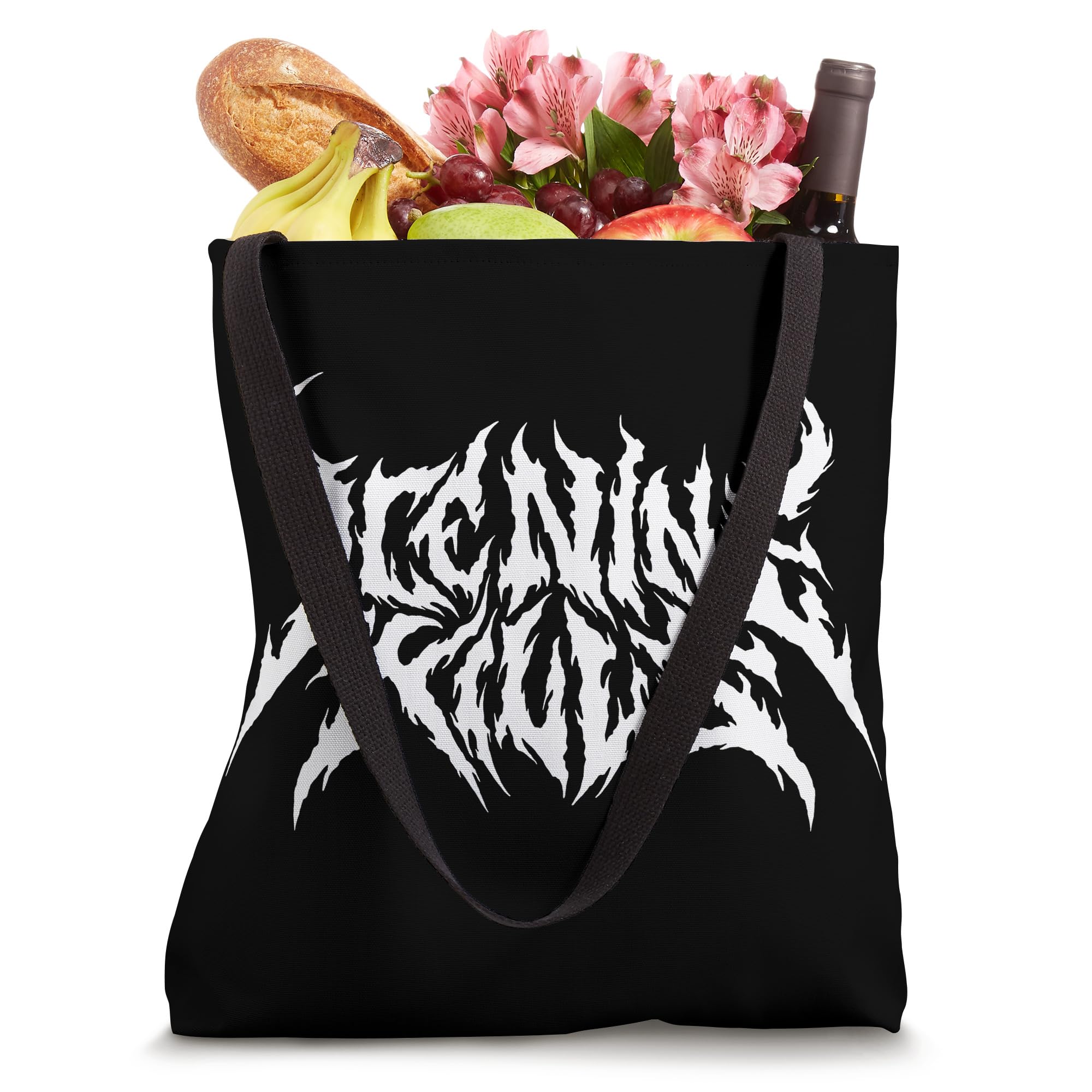 Ice Nine Kills – Metal Logo Tote Bag 4 Ice Nine Kills – Metal Logo Tote Bag