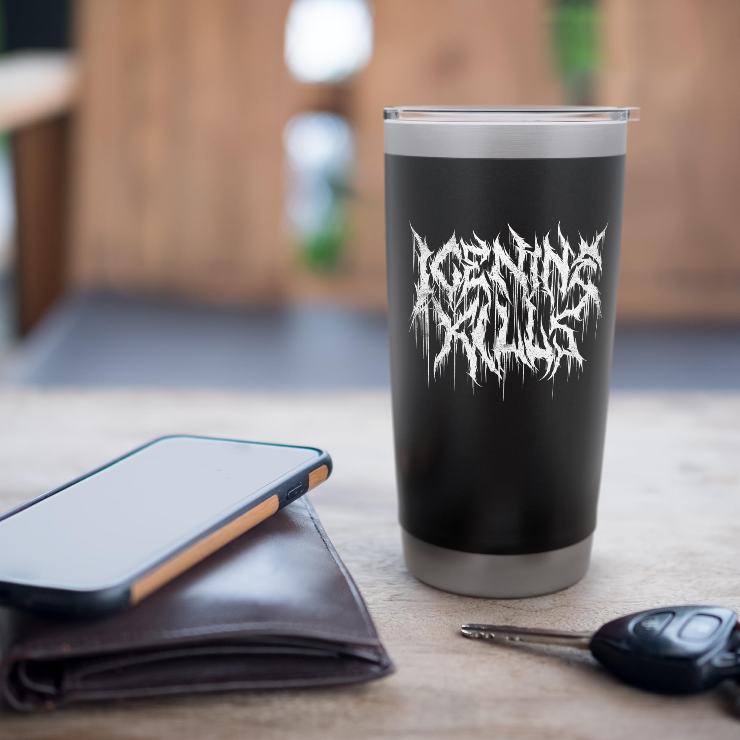 Ice Nine Kills - Logo Stainless Steel Insulated Tumbler 7 Ice Nine Kills - Logo Stainless Steel Insulated Tumbler